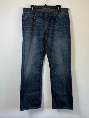 Marc Anthony Mens Slim Fit Dark Wash Jeans 100% Cotton 34x30